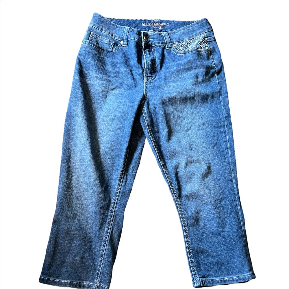 Melissa McCarthy/seven7 crop jeans‎